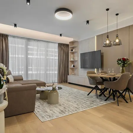 公寓 One Luxury - Herastrau Vista 布加勒斯特